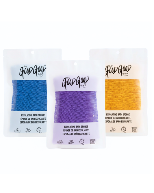 Exfoliating Bath Sponge Trio